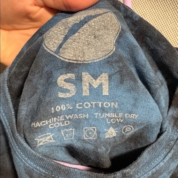 Silent Planet Tie-Dye Graphic Tee - Blue & Black - Picture 2 of 3